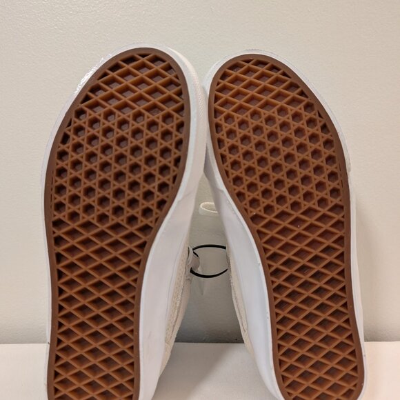 Vans Half Cab Baker Skate Shoes Beige Suede Paisley US 6 NEW! - Picture 2 of 13